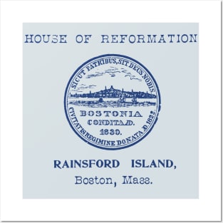 1890s Boston Reform School, Rainsford Island Posters and Art